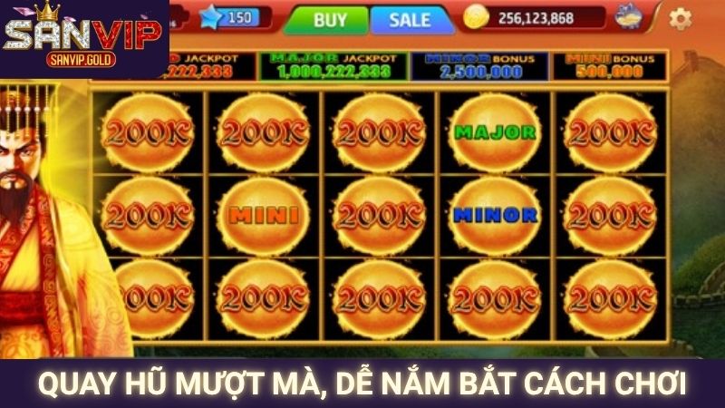 Mẹo Chơi Nổ Hũ Sanvip Hiệu Quả Cho Người Mới Bắt Đầu 1 Quay hũ mượt mà, dễ nắm bắt cách chơi