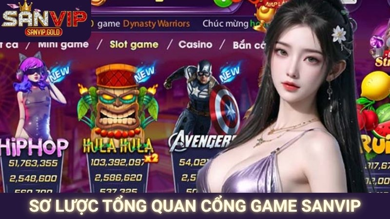 Trang chủ 40 Sơ lược tổng quan cổng game SANVIP