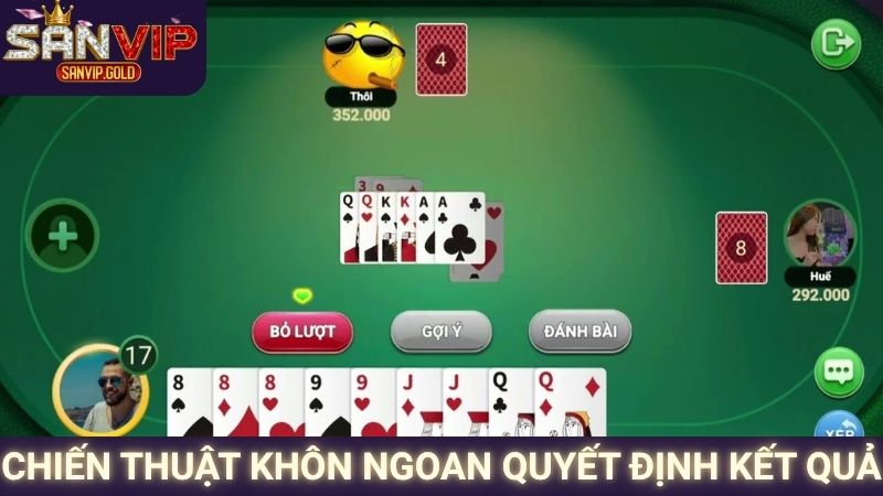 Chiến thuật khôn ngoan quyết định kết quả